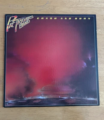 (USED) Pat Travers Band Crash And Burn 1980 Polydor Record PD-1-6262 VG+/VG+ - Image 1 of 4