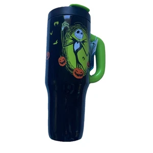 Bicchiere Zak Nightmare Before Christmas Jack Skellington Oogie Boogie 40 oz - Foto 1 di 11