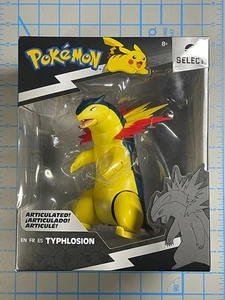 Pokemon Select Typhlosion Action Figure Jazwares Typhloshion Johto Gen 2 - Picture 1 of 10