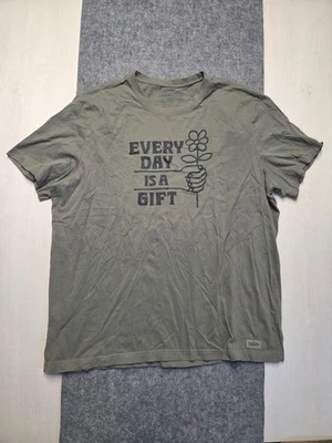 Life is Good Men's T-Shirt Sz XXL Green Graphic Tee Short Sleeves Casual T-Shirt - Image 1 of 4