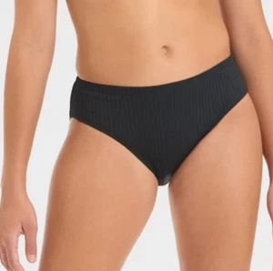 Swim Bottom Black Swimsuit Girl Size 10 or 140 Bathing Suit Separate - Picture 1 of 8