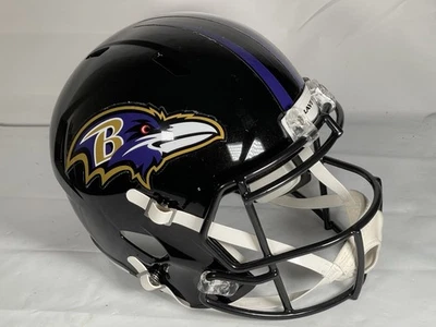 ПОЛНОРАЗМЕРНАЯ копия футбольного шлема Baltimore Ravens Riddell - Изображение 1 из 4