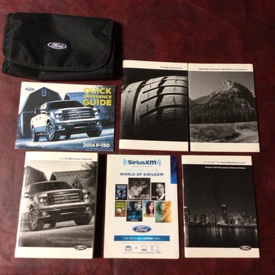 2014 FORD F150 COMPLETE OWNERS MANUAL BOOKS REF XM GUIDE CASE ALL MODELS - Image 1 of 4