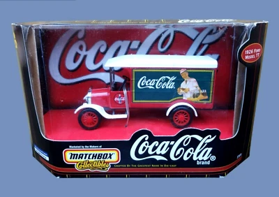 Matchbox 1926 Ford Model TT Coca Cola  Collectibles Red / White 1:43 #37970 - Image 1 of 4