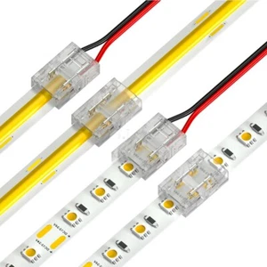 2/3/4 Pin Streifen zu Kabel Hippo-M Max Stecker für SMD & COB IP20 & IP65 LED Streifen - Bild 1 von 8