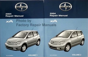 2004 Toyota Scion xA Factory Service Manual Set Original Shop Repair Books NEW - Picture 1 of 6