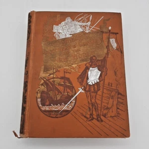 1892 The Discovery & Conquest of the New World Washington Irving Antique Book - Picture 1 of 24