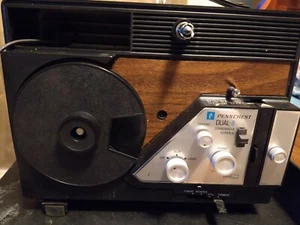 PROYECTOR REPRODUCTOR DE CARRETE DUAL PENNCREST 8 8mm DE COLECCIÓN ESTÁNDAR 8 SUPER 8 MODELO C-2 - Imagen 1 de 12