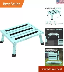 Multi-Purpose Adjustable Step Stool for RVs & Home - 1,000 lb Capacity, Foldable - Picture 1 of 11