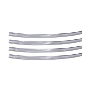 (4) Secciones de 8" pulgadas - PROTECTORES DE BORDE DE PROTECCIÓN DE PUERTA TRANSPARENTE - Sin puertas - Imagen 1 de 3