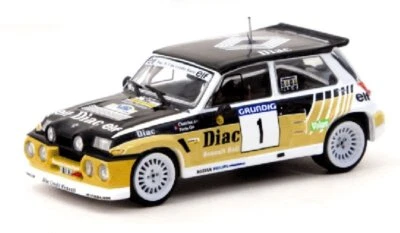 RENAULT 5 Maxi Turbo - #1 Chatriot / Perin - 1986 - Rallye du Var - TARMAC 1:64 - Photo 1/4