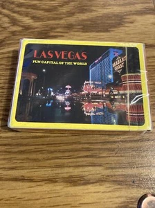 Vintage Playing Cards- LAS VEGAS Fun capital of the World,Barbary NEW SEALED - Picture 1 of 3