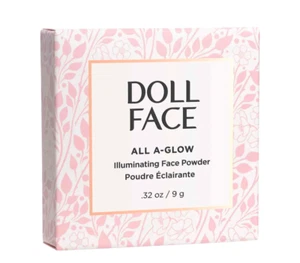 Polvo facial iluminador Doll Face All A-Glow 9 g. Resplandor translúcido. - Imagen 1 de 2
