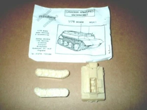 1/76 WWII CANADIAN ARMOURED SNOWMOBILE - ARCHER Models - NEW in blister - Foto 1 di 1