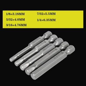Imperial 1/4 Sechskantschaft Inbusschlüssel Bohrer Bit Magnetspitzen Schnellspanner magnetisch - Bild 1 von 12