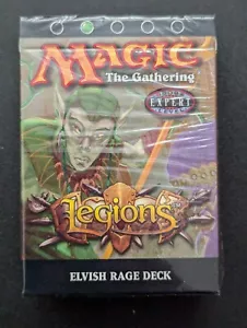 Elvish Rage Deck - Factory Sealed - Legions - magic the Gathering - MTG - Picture 1 of 6