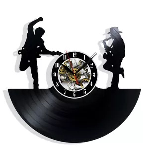 Bruce Springsteen Orologio da Parete in Vinile Regalo Compleanno Casa Vacanze Camera Decorazione D... - Foto 1 di 5