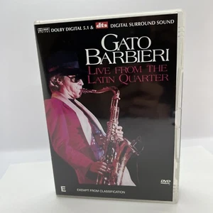 Gato Barbieri - Live From The Latin Quarter (DVD, 2001) - Foto 1 di 7