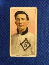 Vintage 1909-1911 T206 Carlos Smith Baseball Card - Piedmont Back