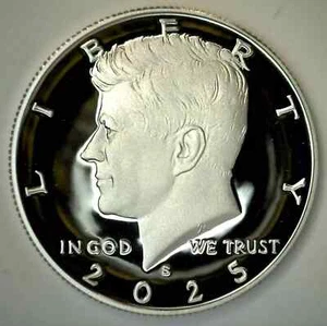 2025 S PP Kennedy Half Dollar - auf Lager - Bild 1 von 2