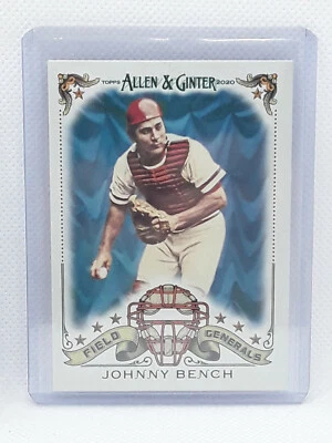 Johnny Bench 2020 Topps Allen & Ginter - Field Generals - Cincinnati Reds - Image 1 of 2
