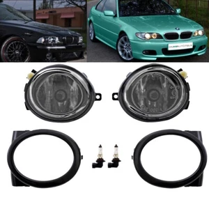 Satz Klarglas Chrom Nebelscheinwerfer HB4 für alle BMW E46 E39 mit M Paket M3 M5 - Afbeelding 1 van 7