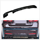 Performance Style Rear Bumper Diffuser For BMW 3 Serie F30 F31 12-18 Glossy
