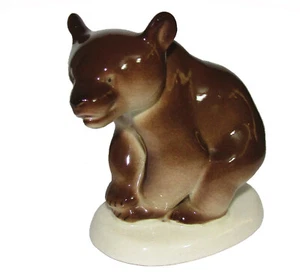 RUSIA URS RUSIA ESTATUILLA VIDA SILVESTRE 'OSO MARRÓN OSCURO' 1ª Calidad (6099) - Imagen 1 de 6