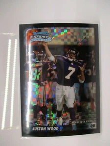 2003 Bowman Chrome Xfractors #192 Juston Wood RC VIKINGS /250 - Picture 1 of 1