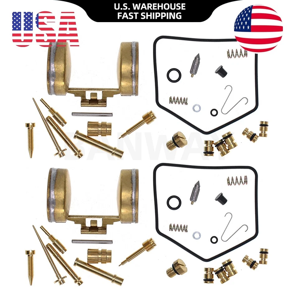 For Honda CB350 CL350 - 1970 - 1973 Deluxe Carburetor Service Kit - Complete - Foto 1 de 4