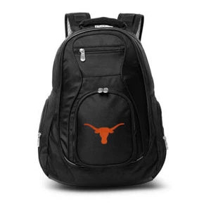 Texas Longhorns Laptop Backpack Black - Picture 1 of 3