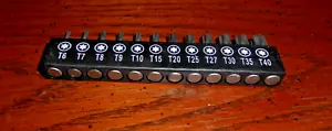 JUEGO DE DESTORNILLADORES CRAFTSMAN 12 PUNTAS TORX TAMAÑOS T6 A T40 - Imagen 1 de 1