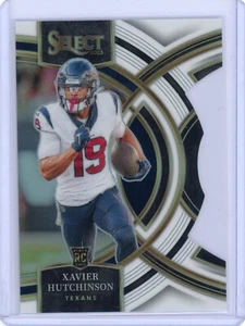 Xavier Hutchinson 2023 Select #154 Premier White Die-Cut /199 RC Houston Texans - Picture 1 of 2
