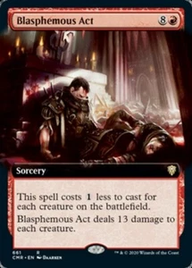 MTG - (Extended Art) BLASPHEMOUS ACT - Commander Legends (R) - Bild 1 von 1