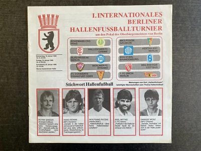 1990 HT Berlin mit 1. FC Union, BFC Dynamo, Pogon Szczecin, Hallescher FC - Bild 1 von 4