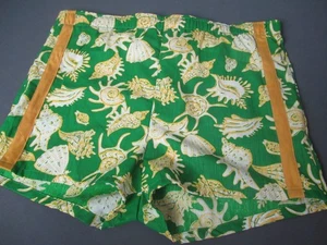 Men's Vintage Swimming Trunks - Size 32-34 - RN14119 - Poly/Cotton - h5 RB/VH - Picture 1 of 10
