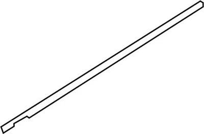 Genuine Infiniti 2008-2017 QX50 EX37 EX35 Belt Molding 80820-1BA0B - Изображение 1 из 2