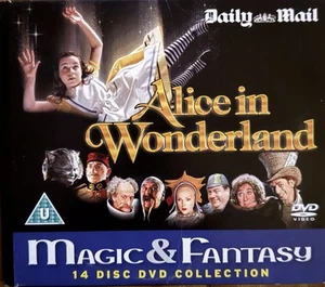 Alice In Wonderland Daily Mail Disc DVD Video TV U Film Promo Lewis Carroll Book - Picture 1 of 1