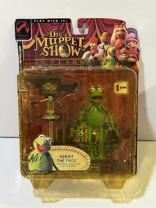Jim Henson's Muppets Palisades Kermit The Frog nuovo con scatola con telecamera TV - Foto 1 di 2