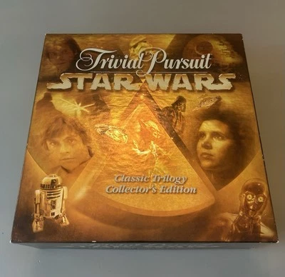Tablero de Juego Trivial Pursuit Star Wars Classic Trilogy Edición Coleccionista - 408251 Foto 1 de 4