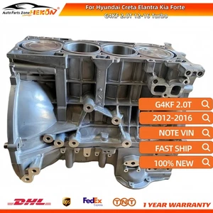 Short block Assembly For 12-16 Hyundai Creta Genesis Coupe GS G4KF 2.0T Turbo - Picture 1 of 15
