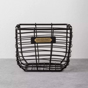Wire Storage Basket Black Small - Picture 1 of 1