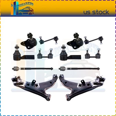 For 1998-2002 Chevrolet Prizm 12 Pcs Front Rear Control Arm Ball Joint Sway Bar Foto 1 de 4