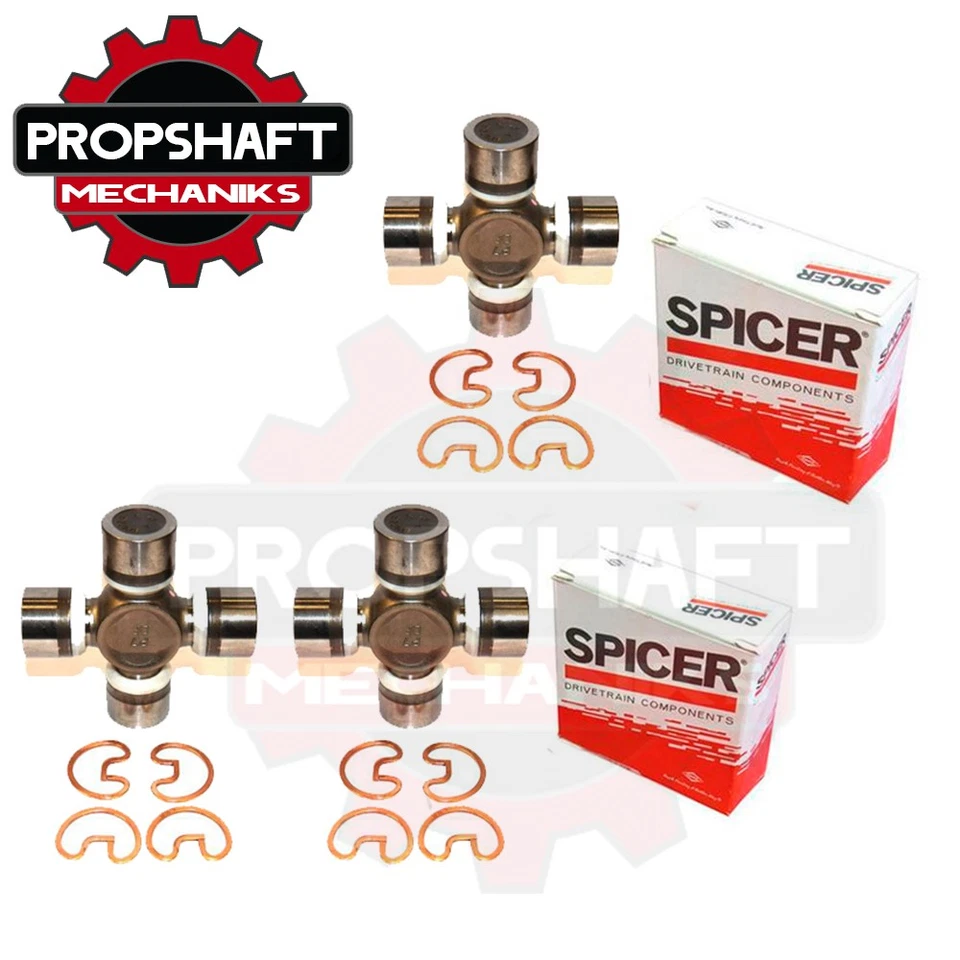 JEEP Wrangler TJ XJ Stock Front 3x 5-1310X lubrificante vitalício juntas universais SPICER - Imagem 1 de 1