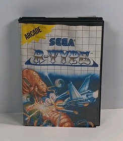R-Type (Sega Master System) Complete CIB W/ Manual 1988