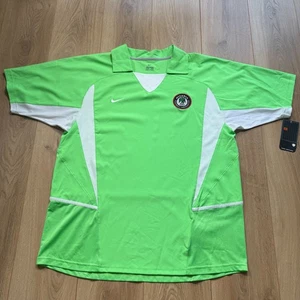 Vintage Nike Nigeria 2002 World Cup Home Jersey Football Shirt XL - Picture 1 of 10