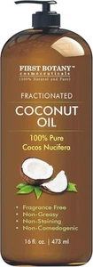 Fractionated Coconut Oil 16 fl. oz - 100% Natural & Pure MCT for... - Picture 1 of 6