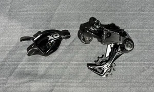 Desviador trasero y palanca de cambios SRAM X01 DH X-Horizon MTB 1 x 7 velocidades jaula media X0 - Imagen 1 de 15