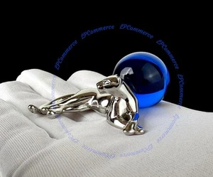 Fermacarte Cartier Panthere Argento 925 paperweight jewel crystal - Foto 1 di 13