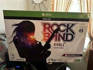 NIB Rock Band Rivals Jaguar Guitar Bundle Sample Xbox One New Rock Band 4 - Picture 1 of 4